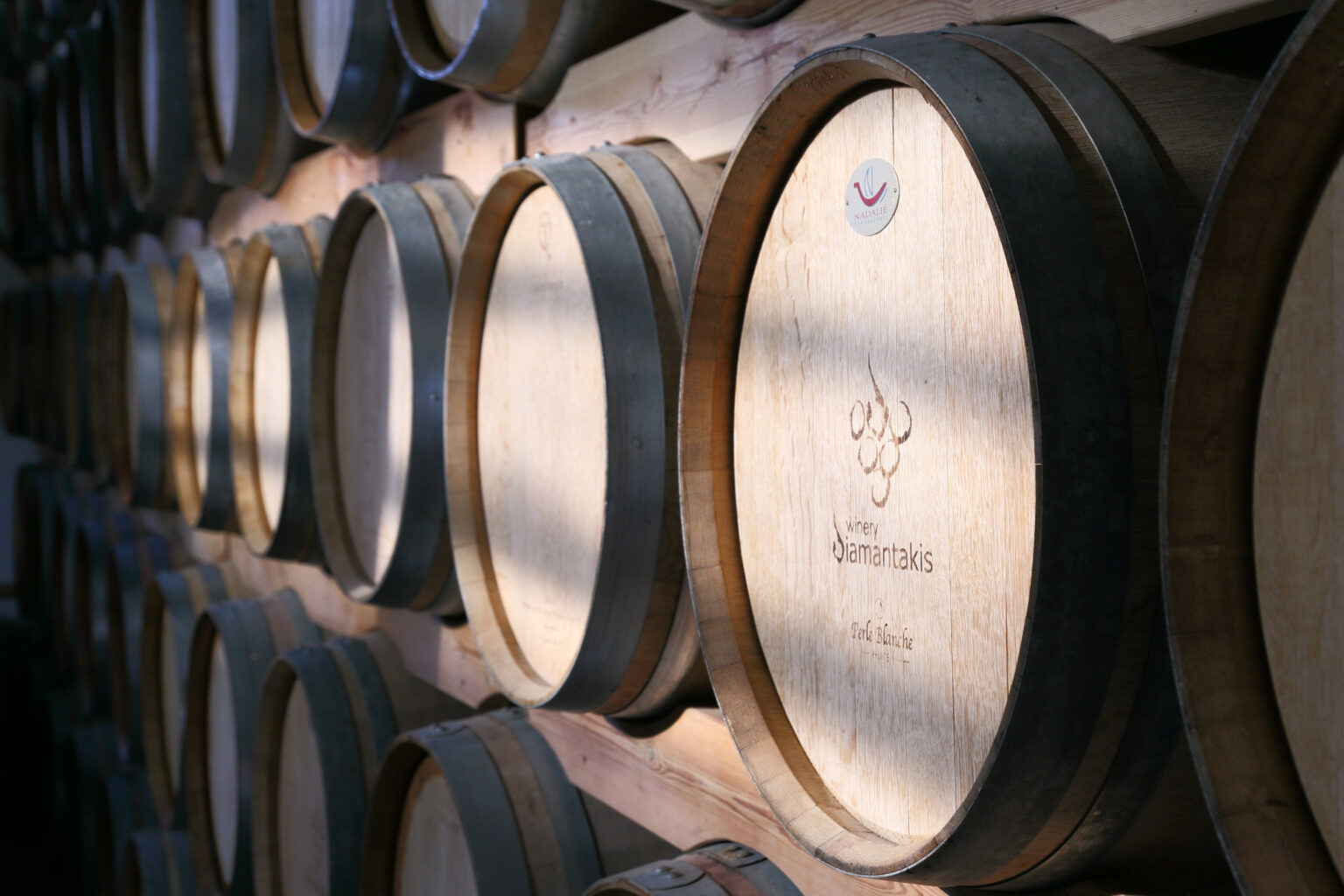 Wine barrels