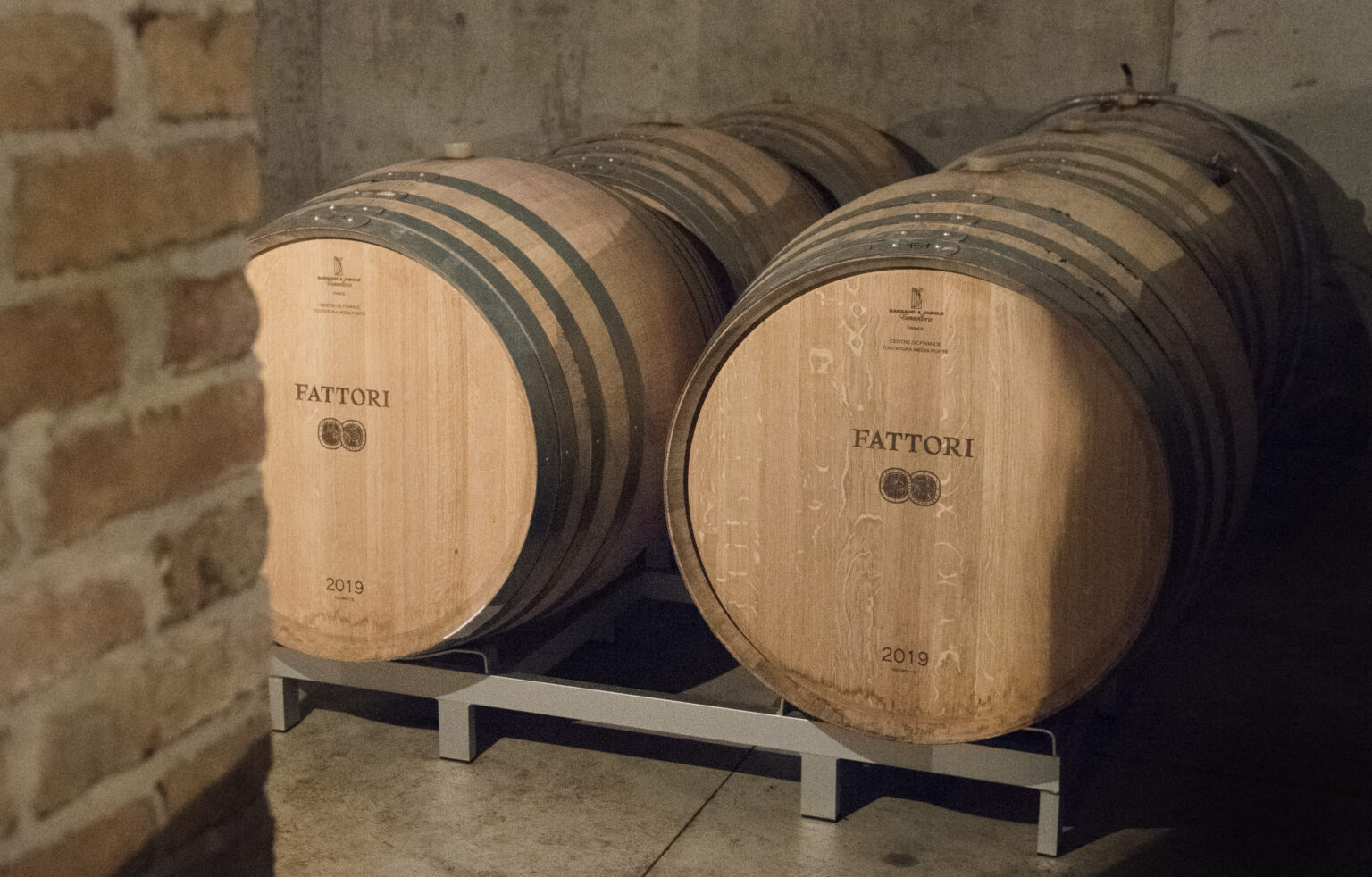 Wine barrels of our Italian producers