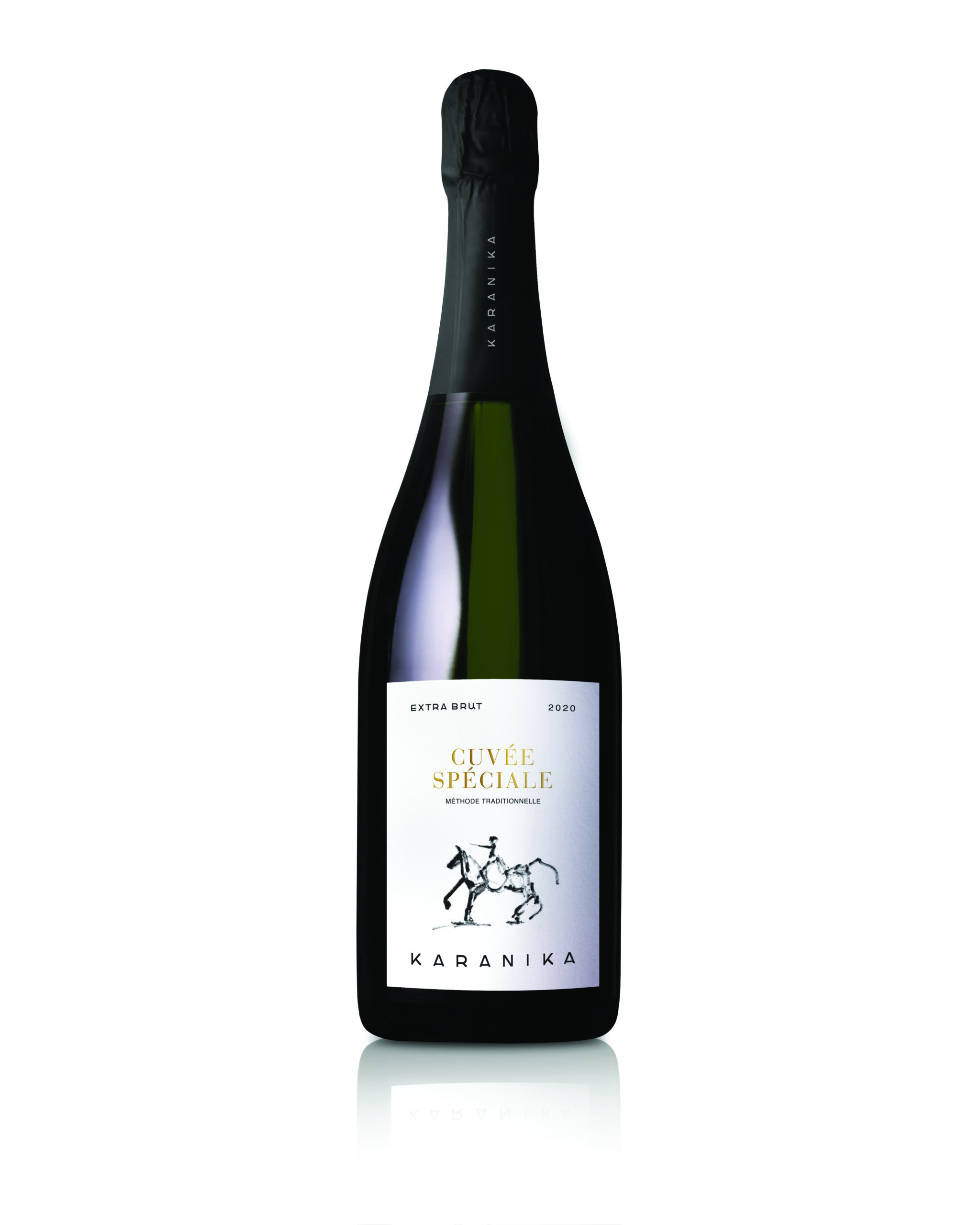A wine bottle photo leading to a tech sheet