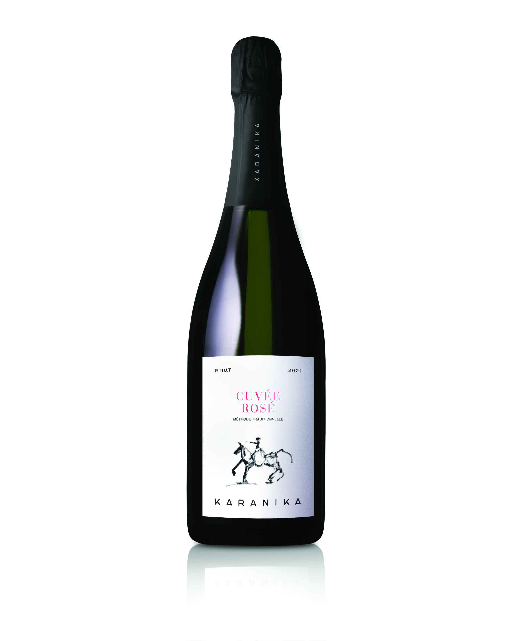 A wine bottle photo leading to a tech sheet