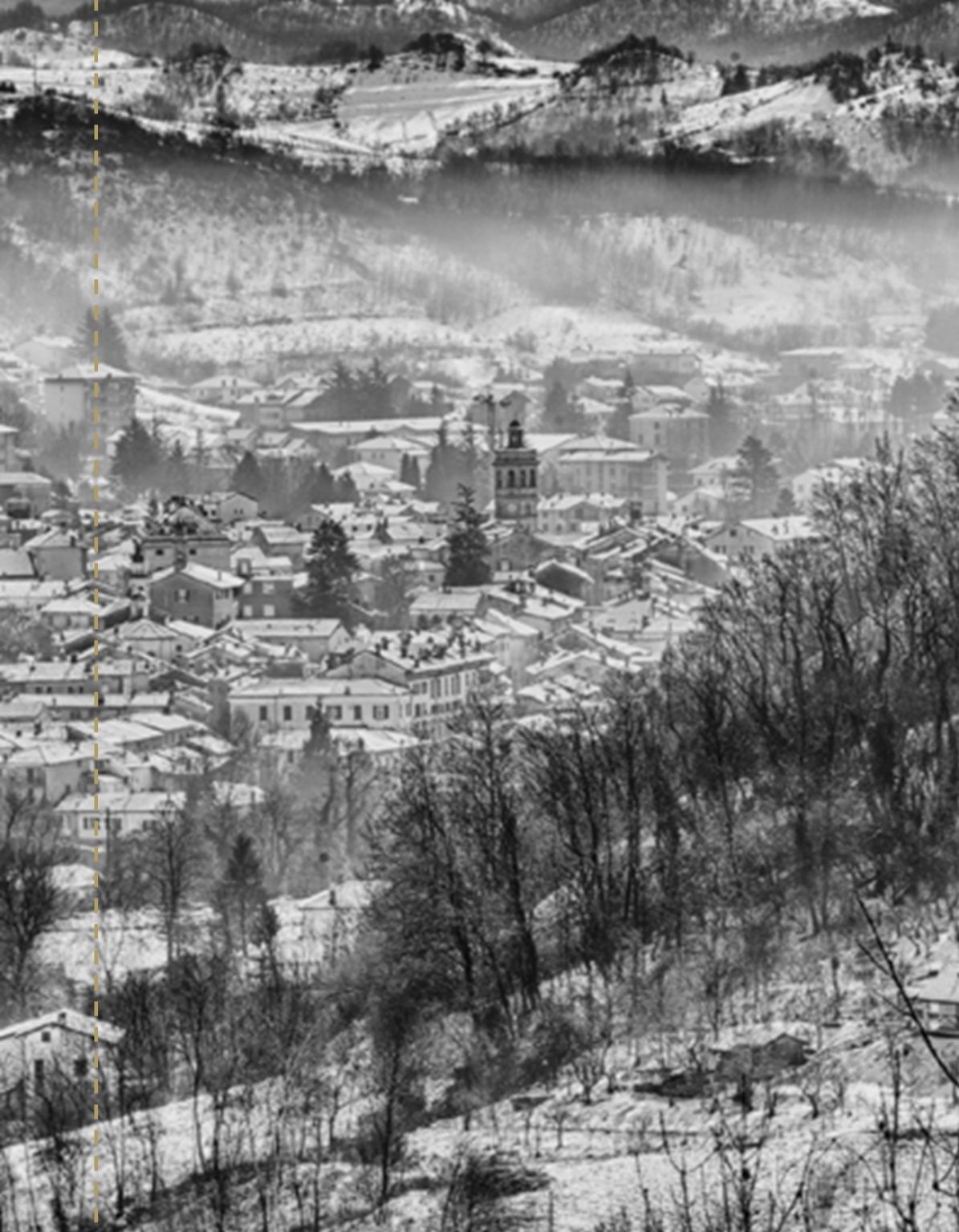 La Chiara vineyards at winter