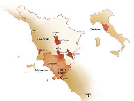 Tenuta Monteti location map