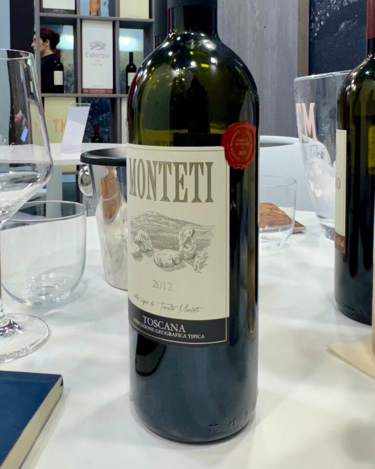 A bottle of wine
