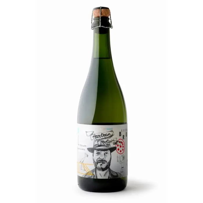 A bottle of wine