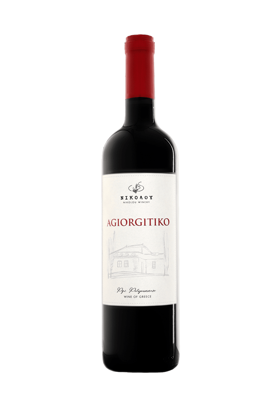 A bottle of wine