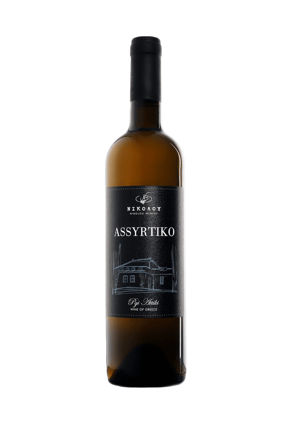 A bottle of wine