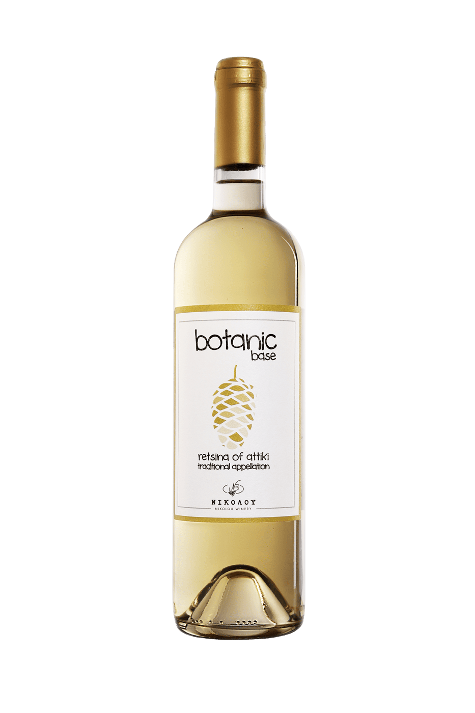 A bottle of wine