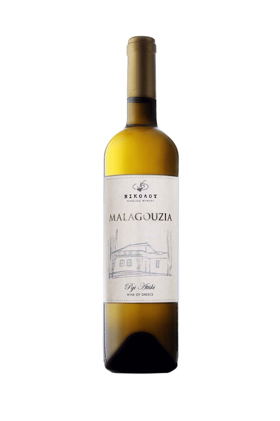 A bottle of wine