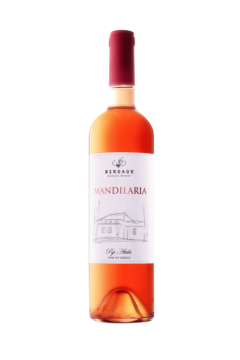 A bottle of wine