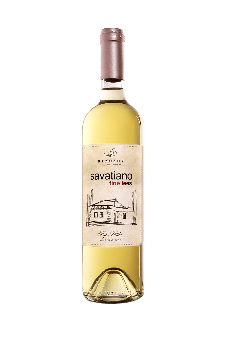 A bottle of wine