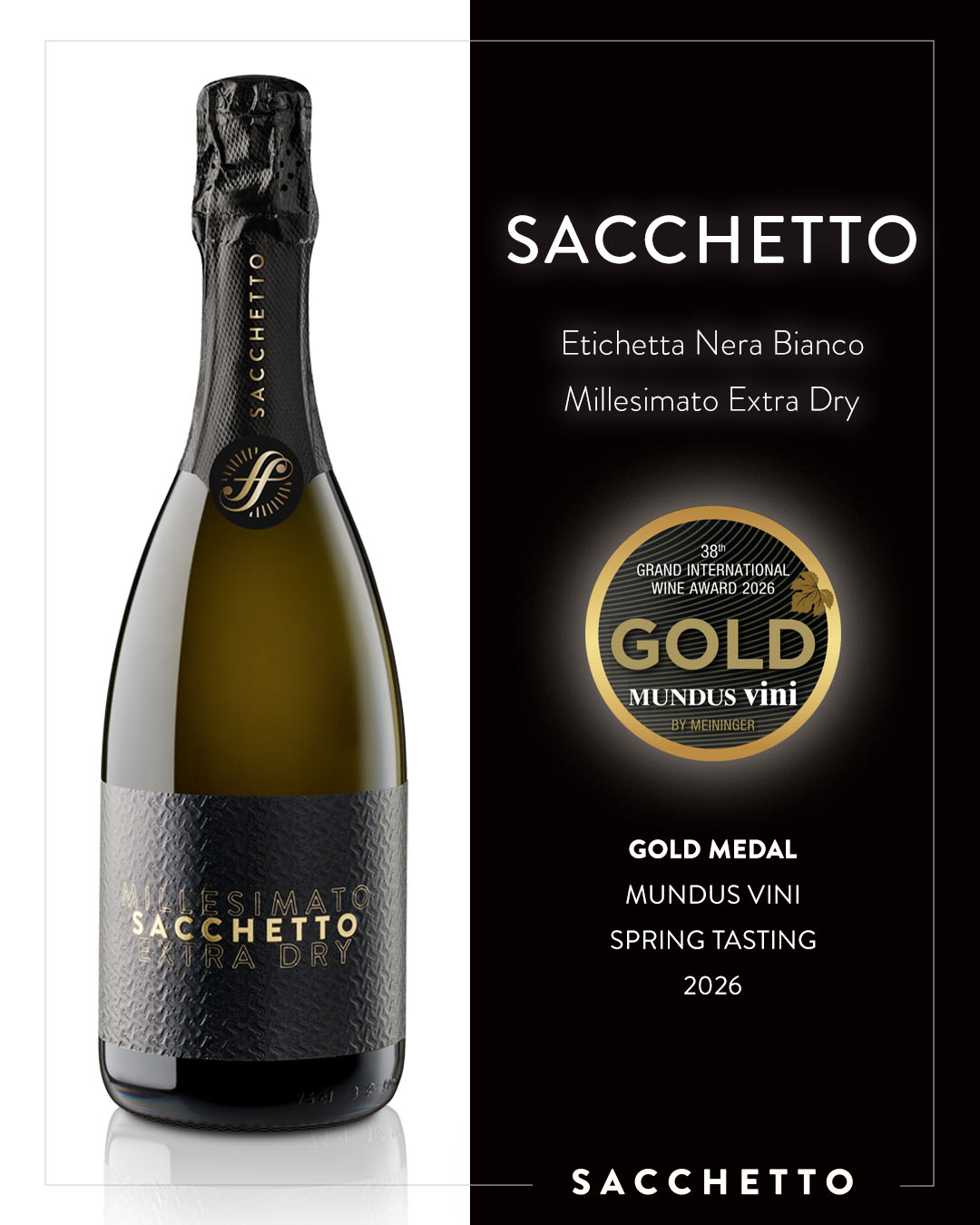 A wine award for Sacchetto