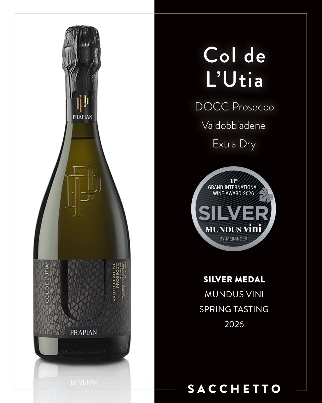 A wine award for Sacchetto