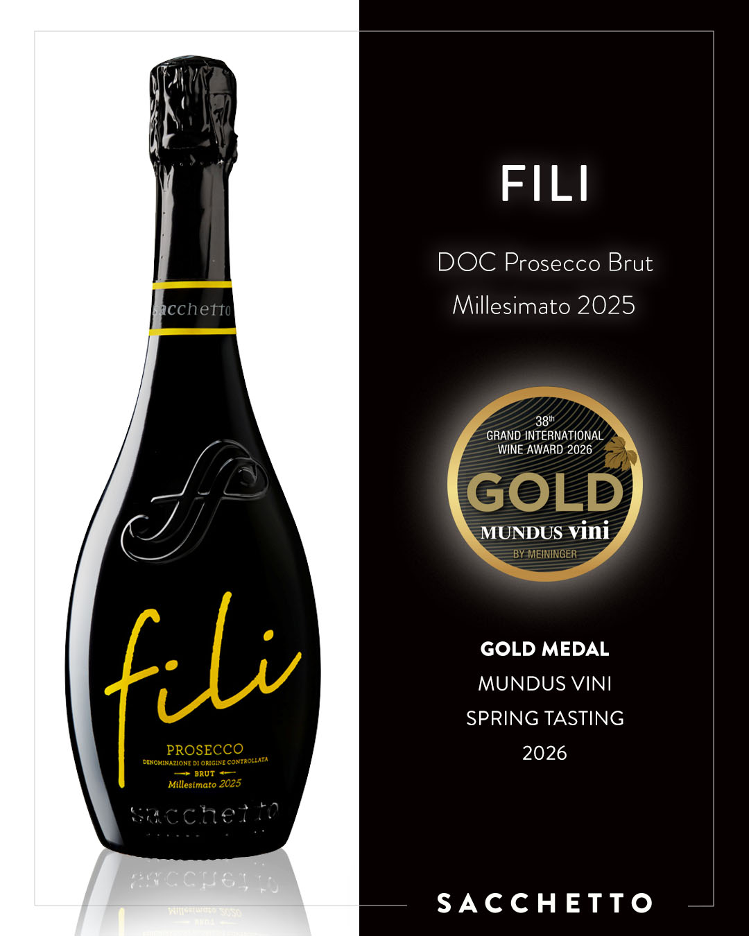 A wine award for Sacchetto