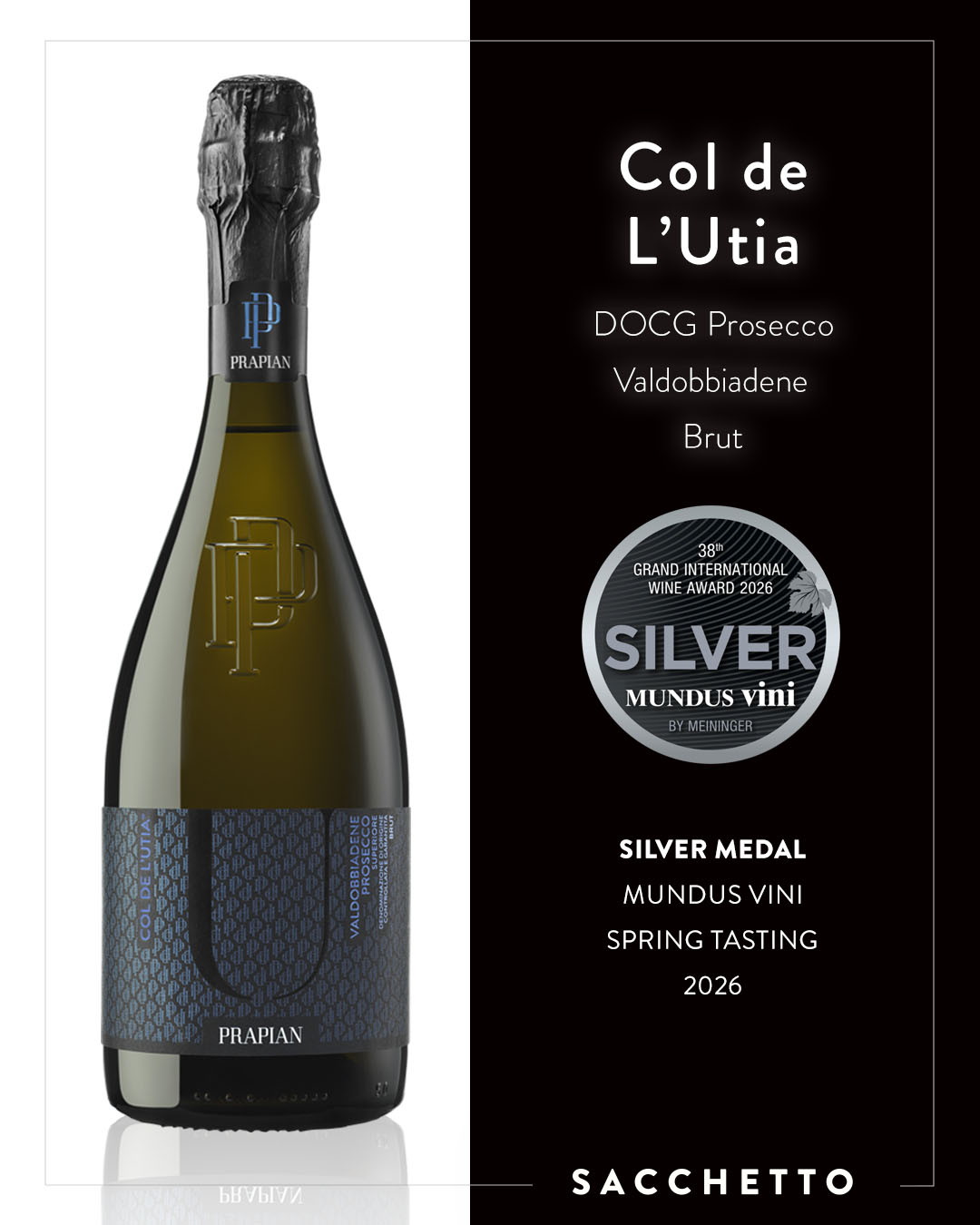 A wine award for Sacchetto