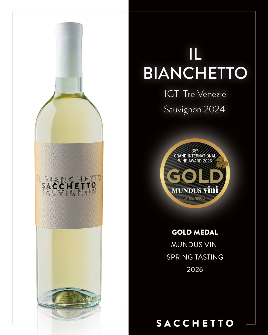 A wine award for Sacchetto