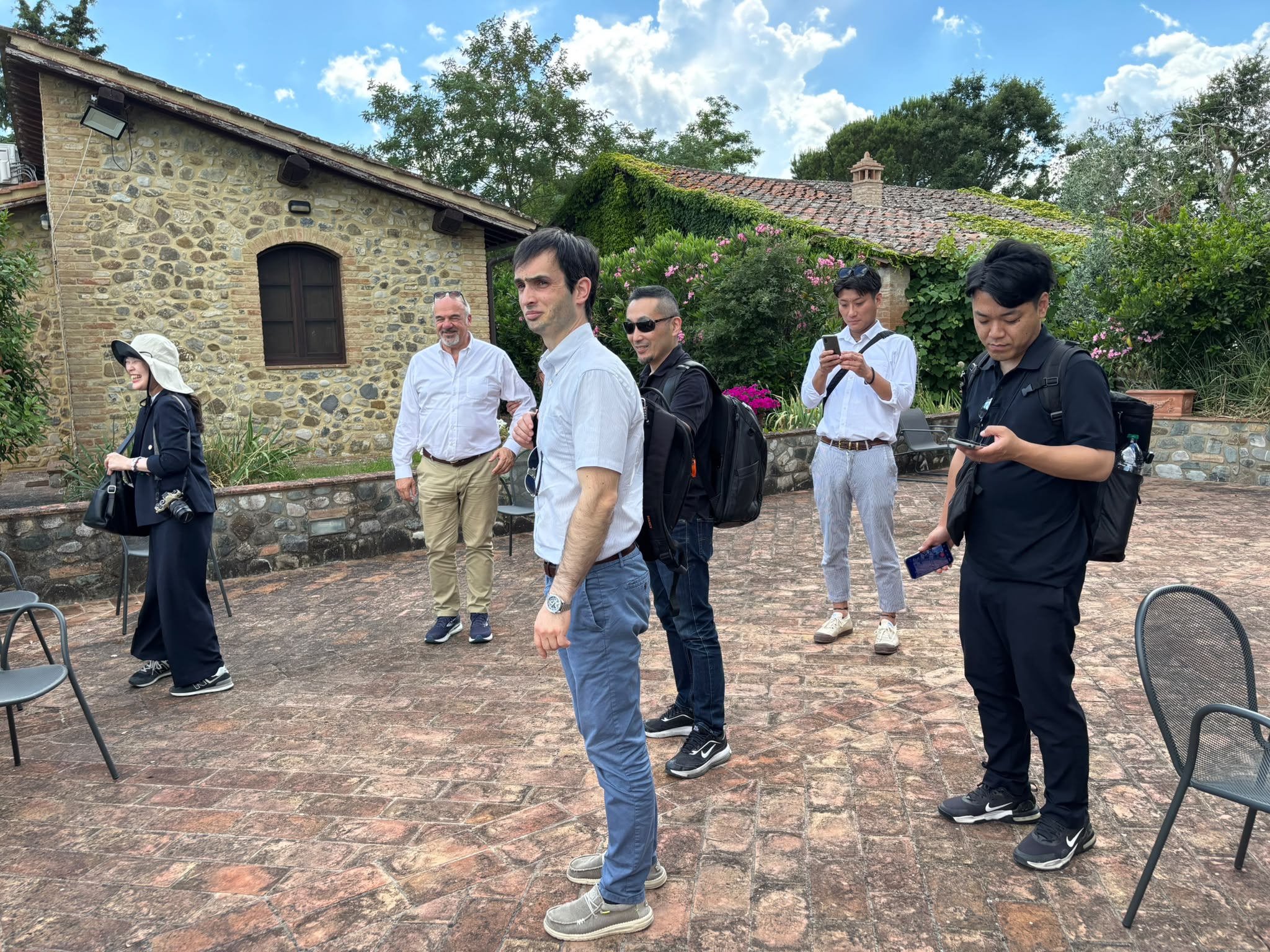 A team of people at the countrydide