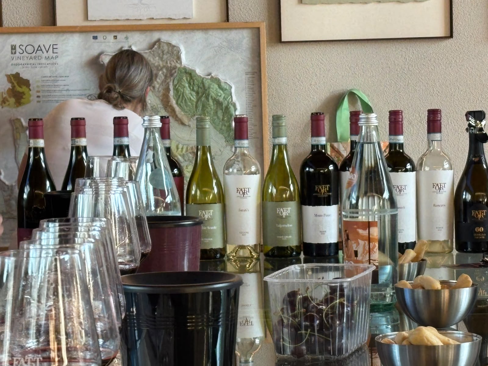 A wine collection