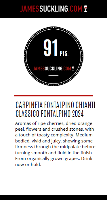 A wine award for Carpineta Fontalpino wines
